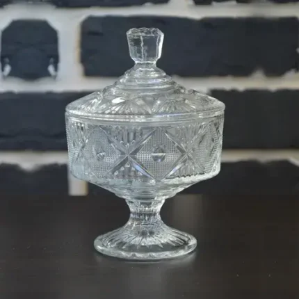 Caramelera Bombonera Grande Candy Bar Centro Vidrio Souvenir