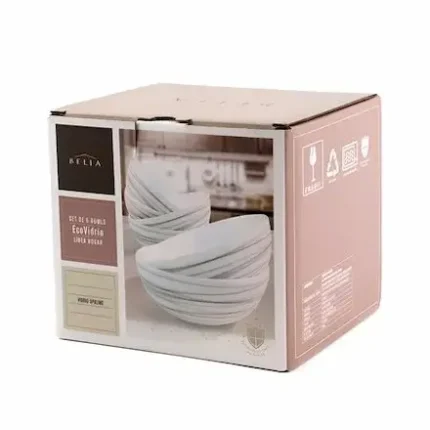 Set De 6 Bowl Ecovidrio / BELIA